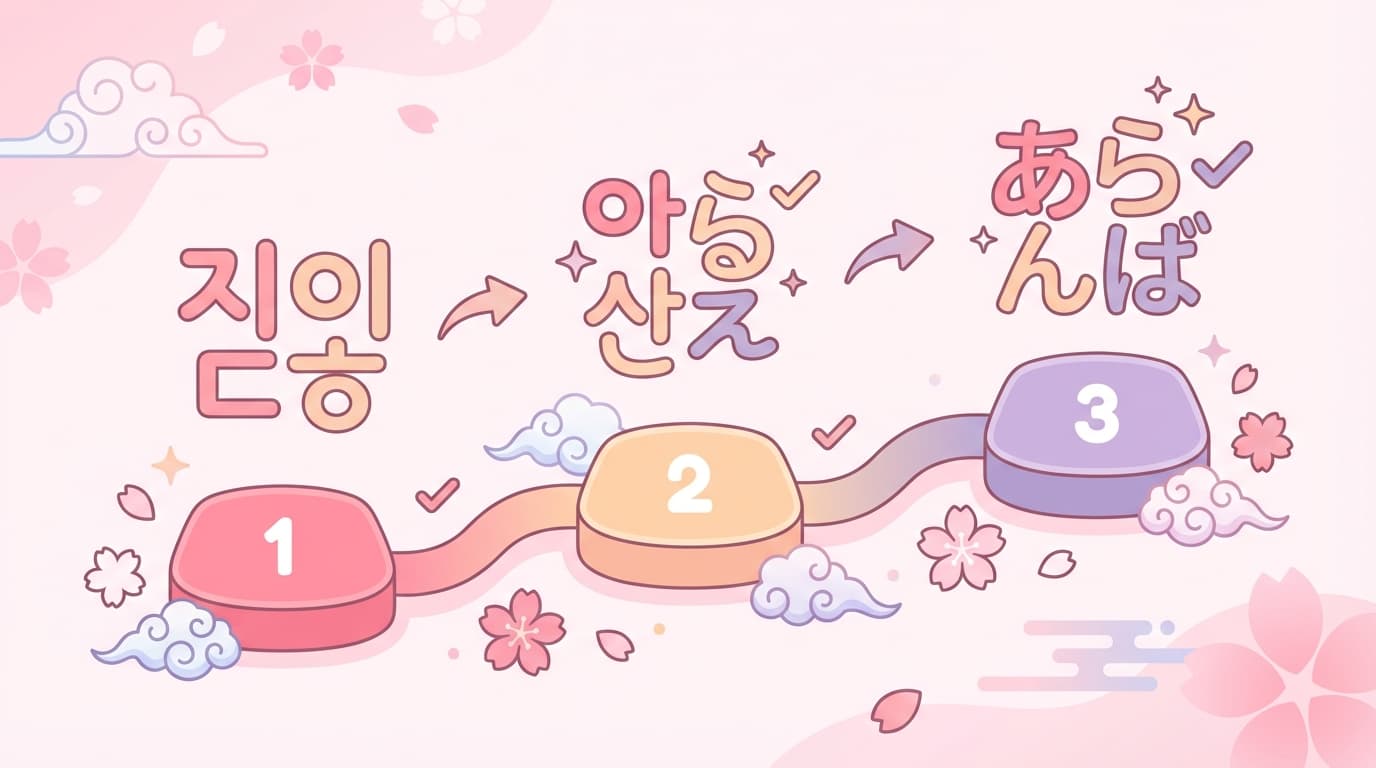 Hiragana in 3 Days: A Korean Speaker's Guide