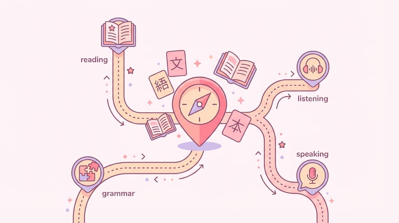 Intermediate Japanese Learning Roadmap: Break Through the Plateau
