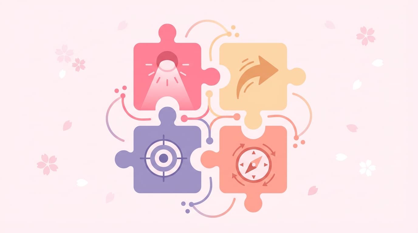 Japanese Particles Guide: How to Use ใฏ, ใ, ใ, and ใซ